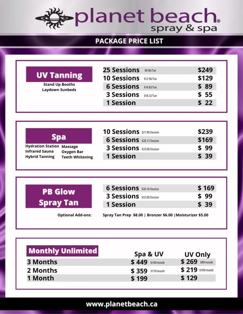 2025 Package Prices Spruce Grove (8.5 x 11 in) 2025 Package Prices Spruce Grove (8.5 x 11 in)